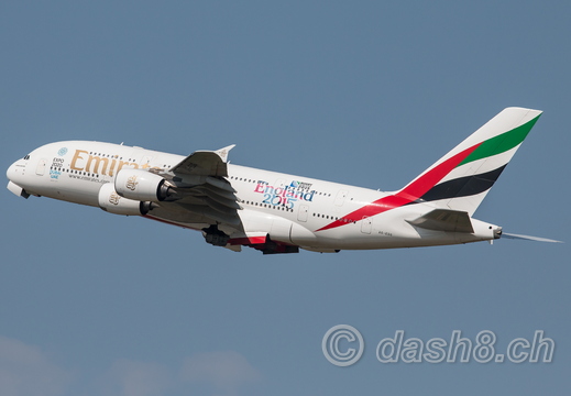 Airbus A380-861, A6-EDG