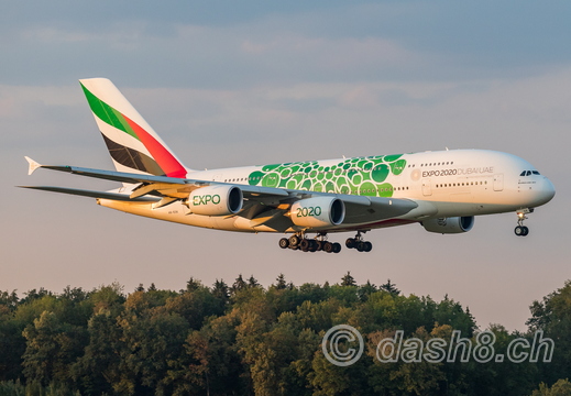 Airbus A380-861, A6-EOK